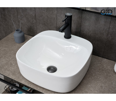 Раковина Gid N9284 51219 накладная ,белая 