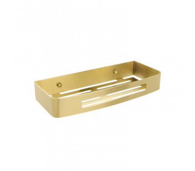 Полка прямоугольная одноэтажная Fixsen Hotel золото-сатин FX-31003P 