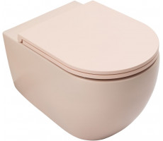 Унитаз подвесной Allen Brau Reality 4.32015.SM розовый 