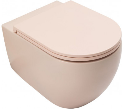 Унитаз подвесной Allen Brau Reality 4.32015.SM розовый 