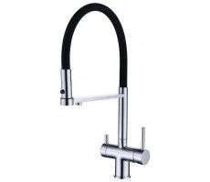 Смеситель для кухни с гибким изливом Grocenberg GB4095CR, хром 