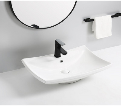 Умывальник CeramaLux 9111 белый 