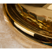 Умывальник накладной 48х34 см CeramaLux 433GG золото