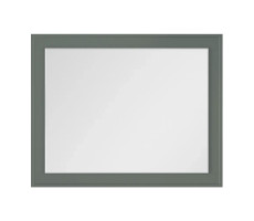 Зеркало с подсветкой La Fenice Cubo Grigio 100х80, серо-зелёное 