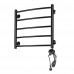 Полотенцесушитель электрический Domoterm Калипсо Калипсо П5 500x500 ЧРН ER Черный, матовый Полотенцесушитель электрический Domoterm Калипсо Калипсо П5 500x500 ЧРН ER Черный, матовый