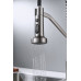Смеситель для кухни с гибким изливом Shevanik S963L, сатин