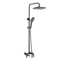 Душевая система Shevanik S8536H, черный