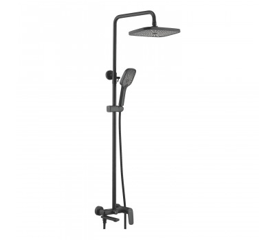 Душевая система Shevanik S8536H, черный