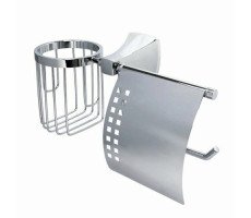 Держатель туалетной бумаги и освежителя WasserKRAFT Wern K-2500 2559 Хром 