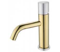 Смеситель STICK для умыв. низ. GOLD TOUCH CHROME Boheme 121-GCR.2 