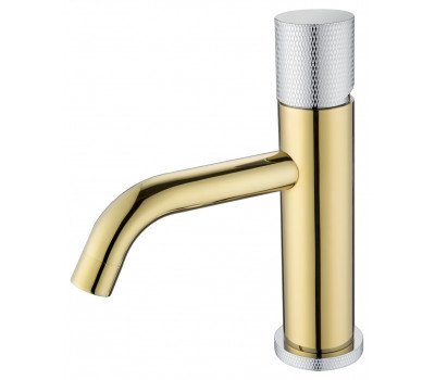 Смеситель STICK для умыв. низ. GOLD TOUCH CHROME Boheme 121-GCR.2 