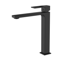 Смеситель для раковины высокий DQ Dortmund черный DA1712005 