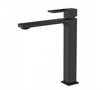 Смеситель для раковины высокий DQ Dortmund черный DA1712005 