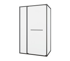 Душевое ограждение Black&White S1180-1290GM 