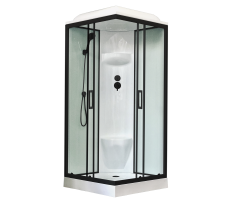 Душевая кабина Royal Bath  RB 90HP6-WT-BL (белое/прозрачное) 