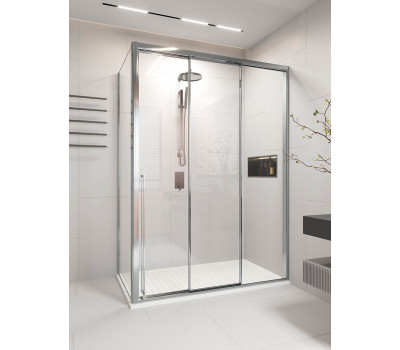 Душевой угол раздвижной Veconi Premium Prato 300 SP CH-R, 1600х1000x2000, хром PR3/R-SP-160100-01-CH-C4 