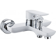 Смеситель для ванны с душем Aquanet Arctic AF520-20СW Белый;Хром 