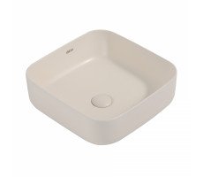 Раковина накладная ABBER Rechteck AC2211MBE светло-бежевая матовая 