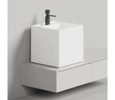Раковина накладная Salini Armonia 130513TG S-Sense Белый 