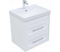 Тумба с раковиной Aquanet Бостон new 60 (Flash) цв.белый сатин 00345368 Тумба с раковиной Aquanet Бостон new 60 (Flash) цв.белый сатин 00345368