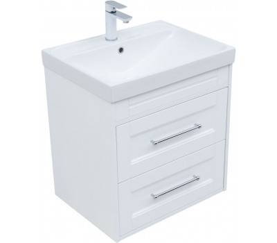 Тумба с раковиной Aquanet Бостон new 60 (Flash) цв.белый сатин 00345368 Тумба с раковиной Aquanet Бостон new 60 (Flash) цв.белый сатин 00345368
