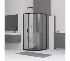Душевой уголок 80x80 RGW Classic 32095488-14 Черный матовый Душевой уголок 80x80 RGW Classic 32095488-14 Черный матовый