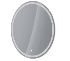 Зеркало Dreja Luno 60x60 см, белый