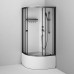 Душевая кабина 90x90 см, без гидромассажа AM.PM X-Joy W94C-401A-090BT  