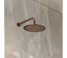 Верхняя душевая насадка WasserKRAFT Asphe 7700 A331 розовое золото 