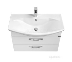 Тумба под раковину Aquaton Ария 80 М подвесная белый 1A140801AA010 