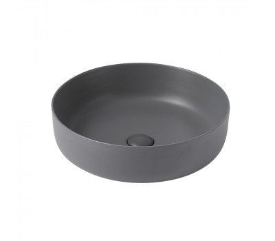 Раковина накладная ABBER Bequem AC2100MG серая матовая  Раковина накладная ABBER Bequem AC2100MG серая матовая