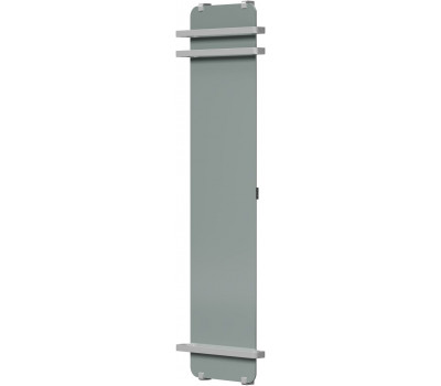 Полотенцесушитель электрический Allen Brau Infinity 180x44 с зеркалом, рейлингом 2.0, серебро браш Полотенцесушитель электрический Allen Brau Infinity 180x44 с зеркалом, рейлингом 2.0, серебро браш
