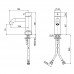 Смеситель для раковина QuadroDesign Source 1201AS  