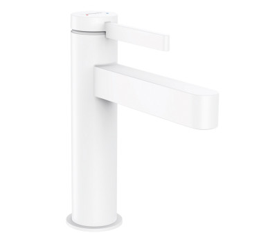 Смеситель для раковины Hansgrohe Finoris 76020700 белый матовый 