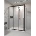 Душевой угол раздвижной Veconi Premium Prato 300 SP B-L, 1300х800x2000, черный матовый PR3/L-SP-13080-01-B-C4 