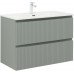 Тумба с раковиной Aquanet Джейн 90 цв.мисти грин (раковина Flat) 00332533 Тумба с раковиной Aquanet Джейн 90 цв.мисти грин (раковина Flat) 00332533