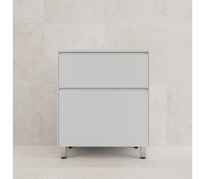 Тумба напольная Style Line ЛИМА 70 эмаль c раковиной LINE 70 2 ящика PLUS белый матовый 
