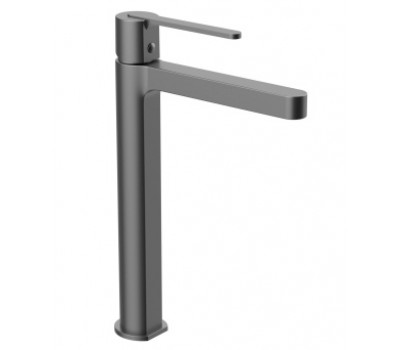 Смеситель для раковины AltroBagno Unione 010222 GrMt сталь Смеситель для раковины AltroBagno Unione 010222 GrMt сталь