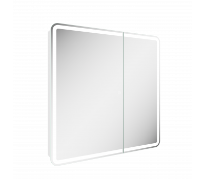 Зеркальный шкаф для ванной комнаты SANCOS Diva 800х149х800, с подсветкой, арт.DIV800 