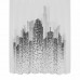 Шторка WasserKRAFT Leine SC-38101 38101 черный матовый/белый матовый 