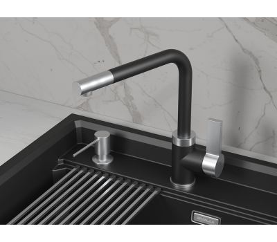 Смеситель для кухни GRANULA 5504, ТУРМАЛИН 