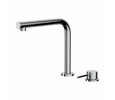 Смеситель для кухни OMOIKIRI Nara-S, под окно, вытяжной шланг до 400 мм, цвет-хром 4994322 