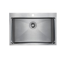 Мойка нерж. Сталь AISI304 SAAR, PM807551-BS, брашированная нерж. сталь, 750х510мм, Paulmark Мойка нерж. Сталь AISI304 SAAR, PM807551-BS, брашированная нерж. сталь, 750х510мм, Paulmark