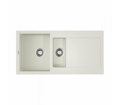 Мойка OMOIKIRI Sakaime, размер 1000*500*200, чаши-2, цвет-белый 4993895 