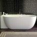 Ванна из материала Stone 190х95 KNIEF Lotus 0600-613-R-01 Белая матовая