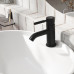 Смеситель для раковины WasserKRAFT Gollach 3300 3305 черный матовый 