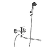 Смеситель для ванны WesnaArt PROF PRO18-320, хром