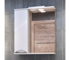 Шкаф VIGO навесной с зеркалом Callao 600 левый со спотом z.CAL.60.L.El Шкаф VIGO навесной с зеркалом Callao 600 левый со спотом z.CAL.60.L.El