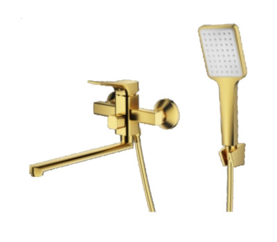 Смеситель для ванны Prohanss P62.22.03, золотой сатин Смеситель для ванны Prohanss P62.22.03, золотой сатин