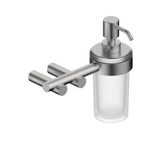 Диспенсер с держателем ABBER Osten 316 AA1859BST сталь брашированная Диспенсер с держателем ABBER Osten 316 AA1859BST сталь брашированная